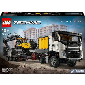 Lego Technic 42175 volvo FMX truck en EC230 elektrische graafmachine