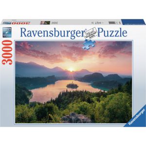 Puzzel 3000 stukjes meer van Bled