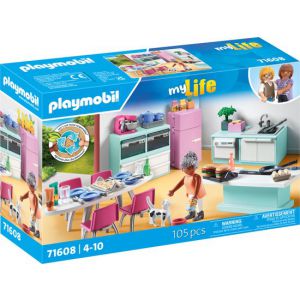 Playmobil 71608 keuken met eethoek