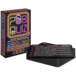  Pubquiz over 2024 (editie #3); 9x Nederlandse pubquiz van 6 rondes - Kaartspel - Pocketformaat Quizspel / Partyspel met Trivia voor thuis, in de kroeg of onderweg - 4-24 spelers / groepen - totaal 198 vragen! 