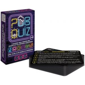 Pubquiz over 2025! (editie #4); 9x Nederlandse pubquiz van 6 rondes - Kaartspel - Pocketformaat Quizspel / Partyspel met Trivia voor thuis, in de kroeg of onderweg - 4-24 spelers / groepen - totaal 198 nieuwe Nederlandse vragen!