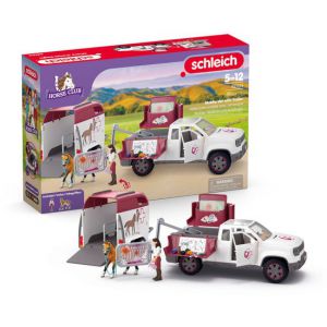 schleich HORSE CLUB - Mobiele dierenarts met aanhanger - 42704