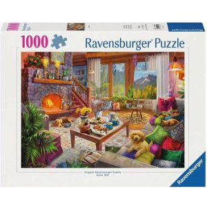 Puzzel 1000 stuks de gezellige hut