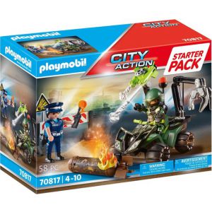 Playmobil 70817 starterpack politie - gevarentraining