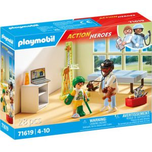 Playmobil 71619 kinderarts met teddybeer