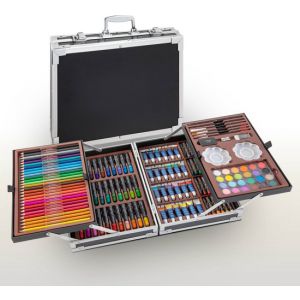 Schilder en kleur koffer luxe 145 delig