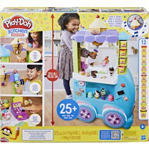 Play-Doh Kitchen Creations Ultieme ijscowagen - Boetseerklei 