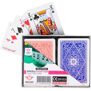Speelkaarten in doos 2 sets