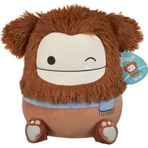 Squishmallows - Benny - Winking Brown Bigfoot W/Scarf 30cm pluche