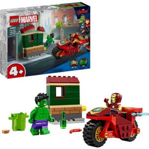 Lego super heroes 76287 iron man met motor en de hulk