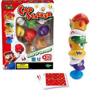 Super Mario- Cap Stacker- petjes spel 