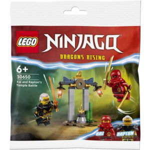 LEGO NINJAGO® Tempelstrijd van Kai en Rapton (polybag) - 30650 