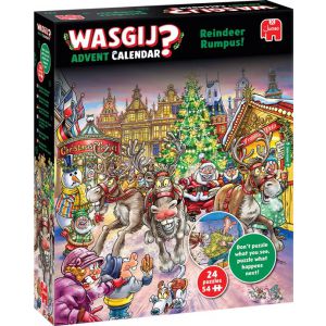 Wasgij Adventskalender - Rendier-ravage! - 24 puzzels met 54 stukjes