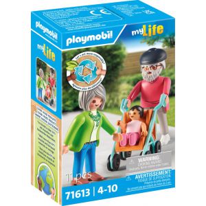 Playmobil 71613 grootouders met baby