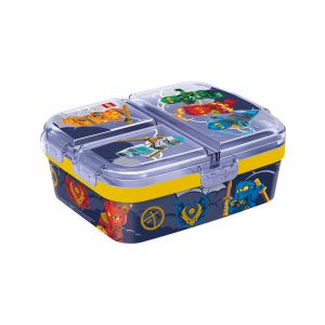 Lego: Lunchbox met 3 extra aparte vakken