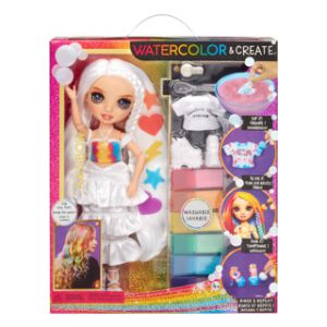 Rainbow H. WaterColor & Create Theme Dolls brown Eyes