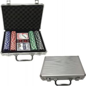Poker Set in Aluminium Koffer 200