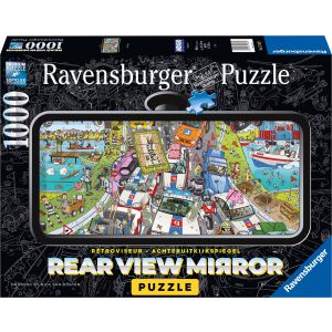 Ravensburger Rearview Puzzle Politie achtervolging 1000 stukjes 