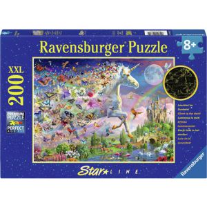 Puzzel 200 stukjes unicorn star line