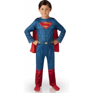 Rubie's Verkleedpak Justice League Superman Junior Blauw Mt 140 