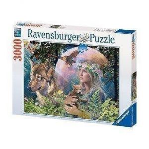 Ravensburger puzzel wolven in de maneschijn 3000 stukjes