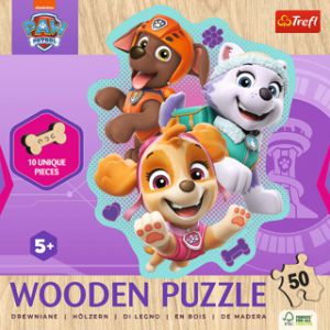 Puzzel paw patrol hout 50 stukjes