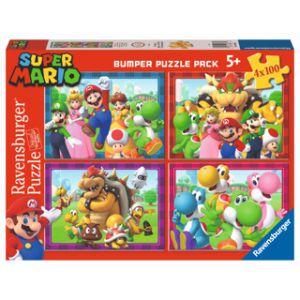 4 in 1 Puzzel Super Mario 4x100