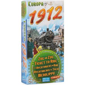Ticket to Ride Europa 1912 - Uitbreiding - Bordspel 