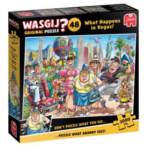 Puzzel Wasgij Original 48 Titel What Happens In Vegas (1000)