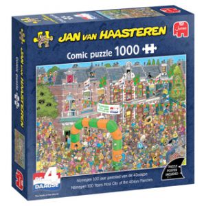Puzzel Jan van Haasteren Nijmeegse 4-Daagse 100 jaar 1000 stukjes 