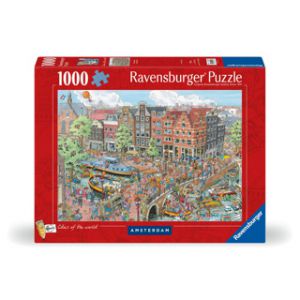 Puzzel Fleroux Amsterdam 1000 stuks