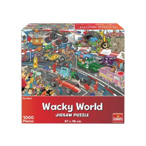 Puzzel Wacky World Car Race 1000st 