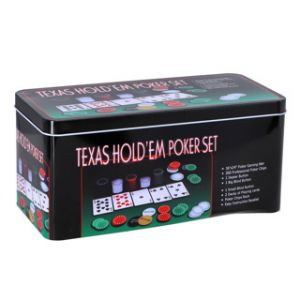 Pokerset In Blik 200 Delig 