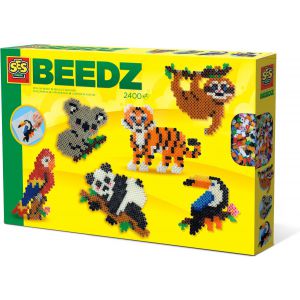 SES Beedz - Strijkkralen Jungle dieren 2400