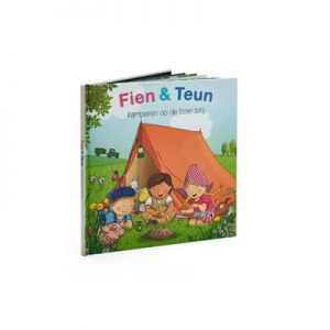 Boek Teun en Fien kamperen op de boerderij