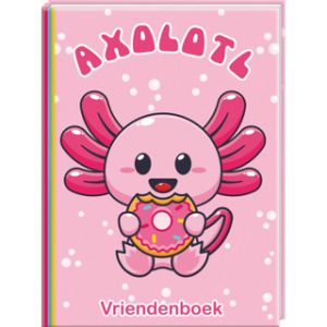 Boek Vriendenboek Axolotl 