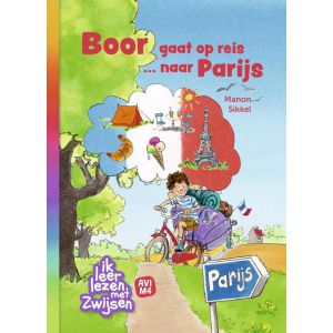 Ik leer lezen Boor gaat op reis naar Parijs AVI M4