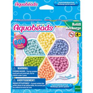 Aquabeads 31505 pastel solid beads set