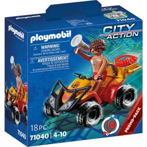 PLAYMOBIL City Action Badmeester quad