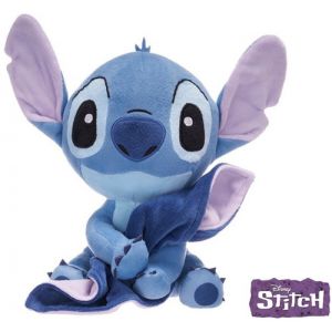 Disney Lilo & Stitch Pluche Stitch + Blankie 22cm