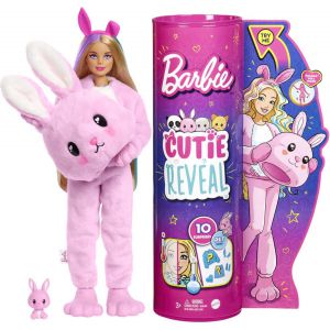 Barbie Cutie Reveal Doll 1 - Konijn - Pop 
