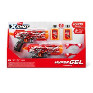 X-Shot hyper gel pistool set 2 personen