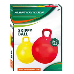 Alert skippy bal 60cm rood/geel