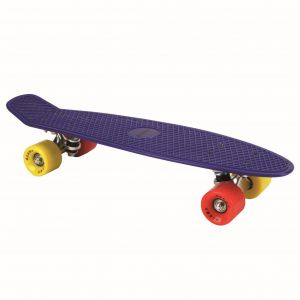 Skateboard Neon Blauw 55 Cm ABEC 7 Alert 