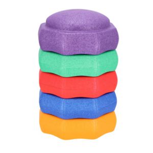 Stapblokken Jipy Discover 5 stuks primaire kleuren 