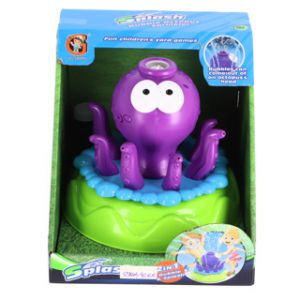 Watersproeier octopus met bellenblaas