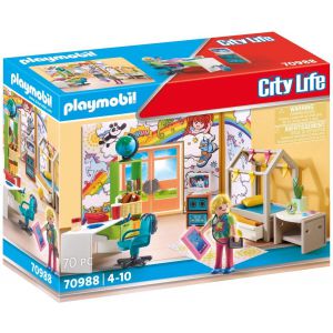 PLAYMOBIL City Life Tienerkamer - 70988 