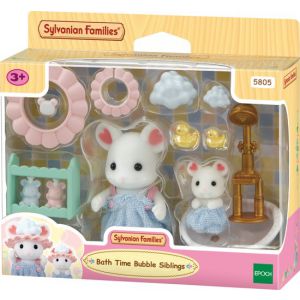 Sylvanian Families 5805 Bubbel badtijd broer- zus 