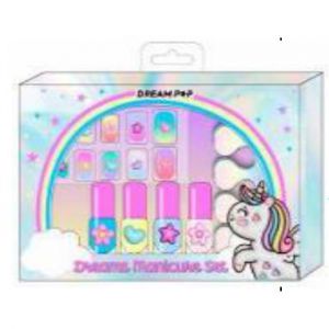 Dream pop nagelset unicorn