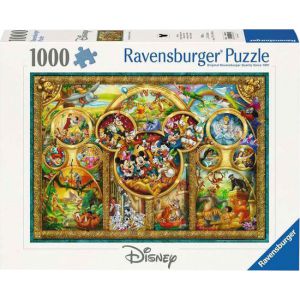 Puzzel 1000 stuks mooiste Disney thema's